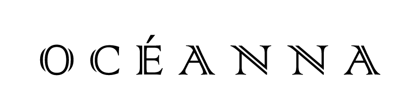 Logo de Oceanna Clothing, una marca de ropa sostenible.