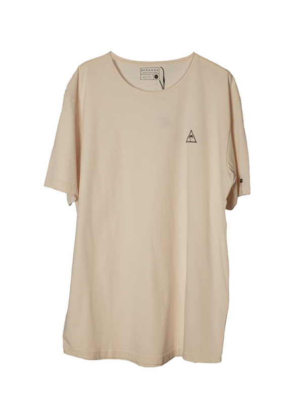 Camiseta unisex ECO CREAM, algodón orgánico, sostenible, ropa ecológica