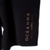 Pantalón Corto Sostenible Negro Oceanna - Moda con Conciencia