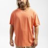 Camiseta hombre coral, algodón orgánico, cómoda, urbana, OCNN espalda, Oceanna